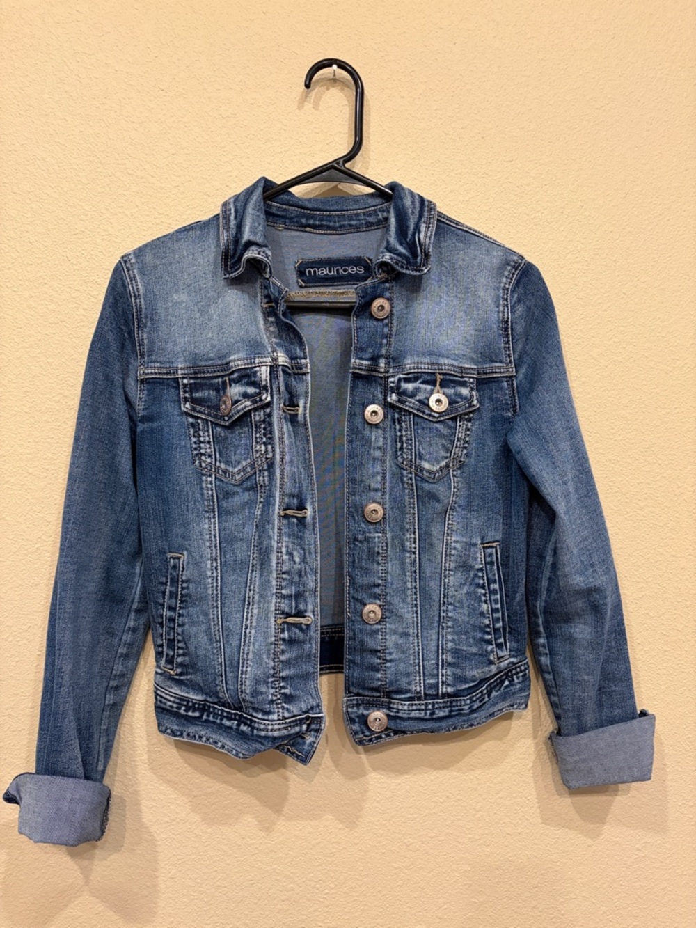 Maurices Medium Blue Women’s Denim Jacket